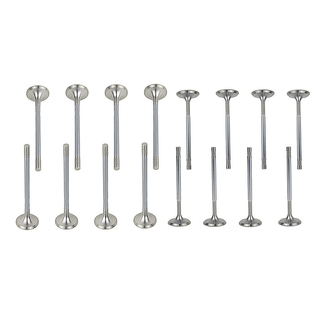 16Pcs Valves Intake and Exhaust Set for Mercedes-Benz W204 2007-0214 W212 S204 C 5