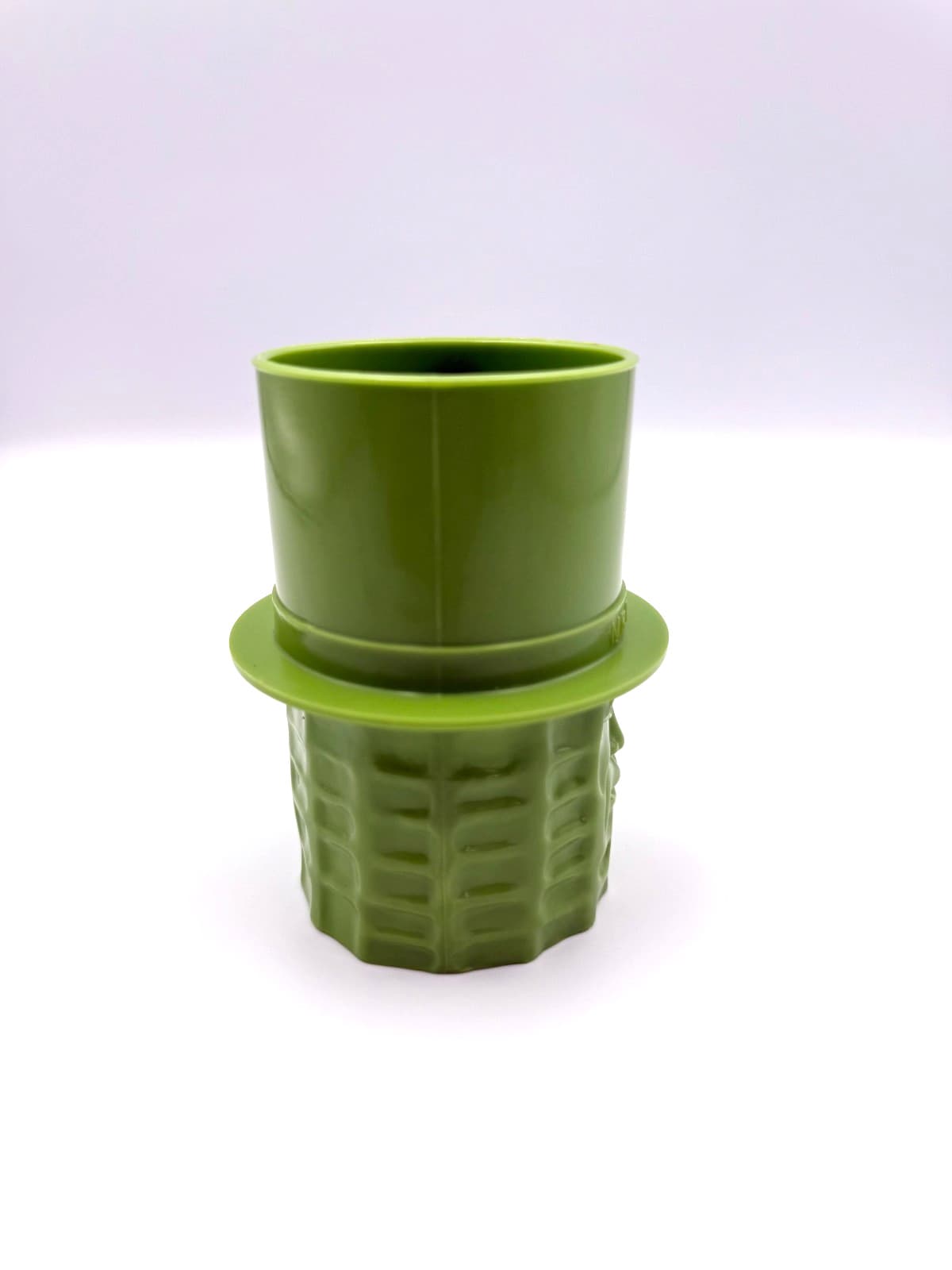 Planter's Mr. Peanut Lime Green Plastic Cup-RARE 2