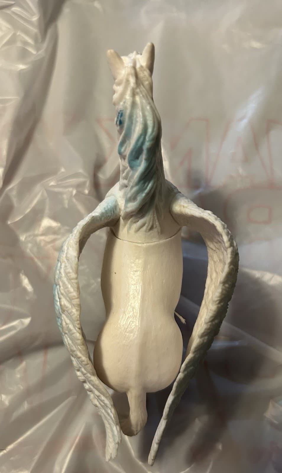 Pegasus Winged Horse Animal Toy Figure White 2