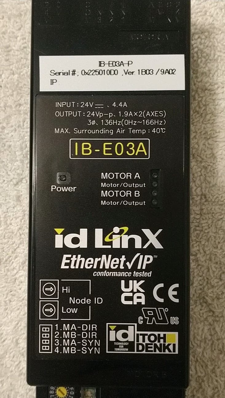 ITOH DENKI  -  IB-E03A id Linx Ethernet/IP MDR Control Card 6