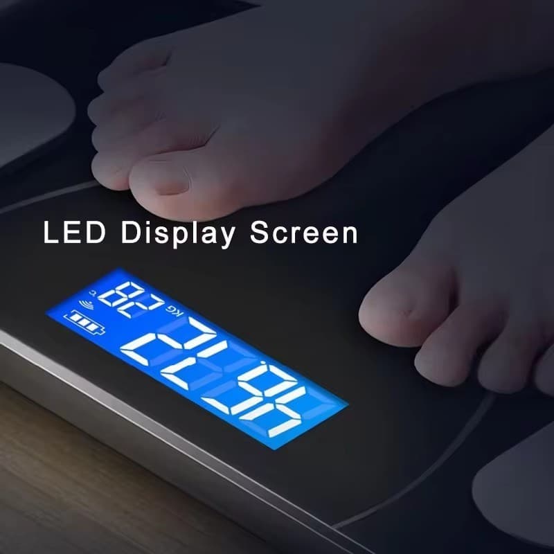 Digital Body Weight Scale with Backlit Display High Precision Bluetooth FatScale 3