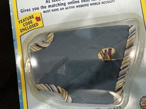 Ganz Webkinz Pet Coat BRAND NEW in Sealed Pkg w/ Sealed, unused code Dogs Cats 3