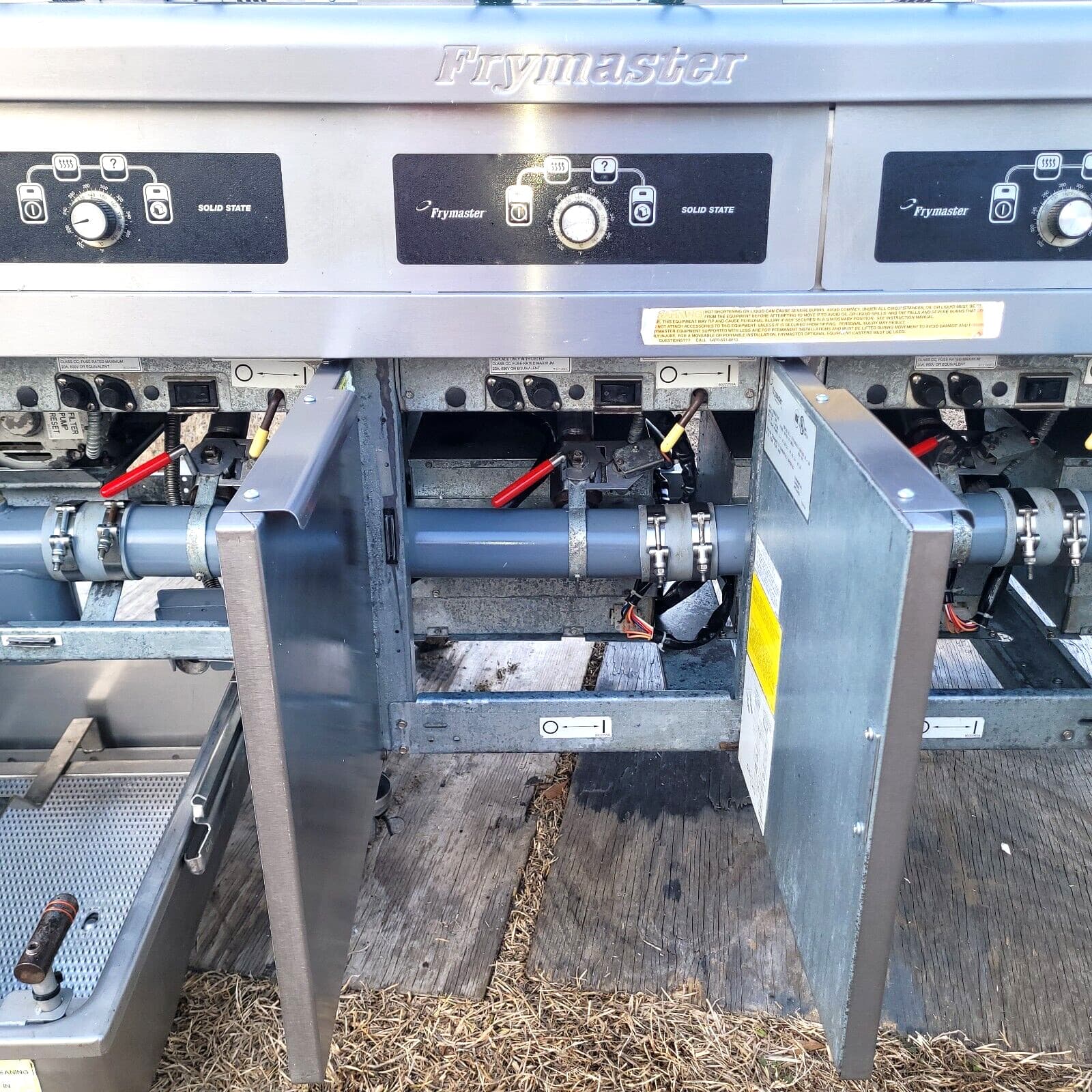 Frymaster Quadruple Electric Fryer Model# FMRE417SC, 208V 3φ, Filter, XTRA CLEAN 4