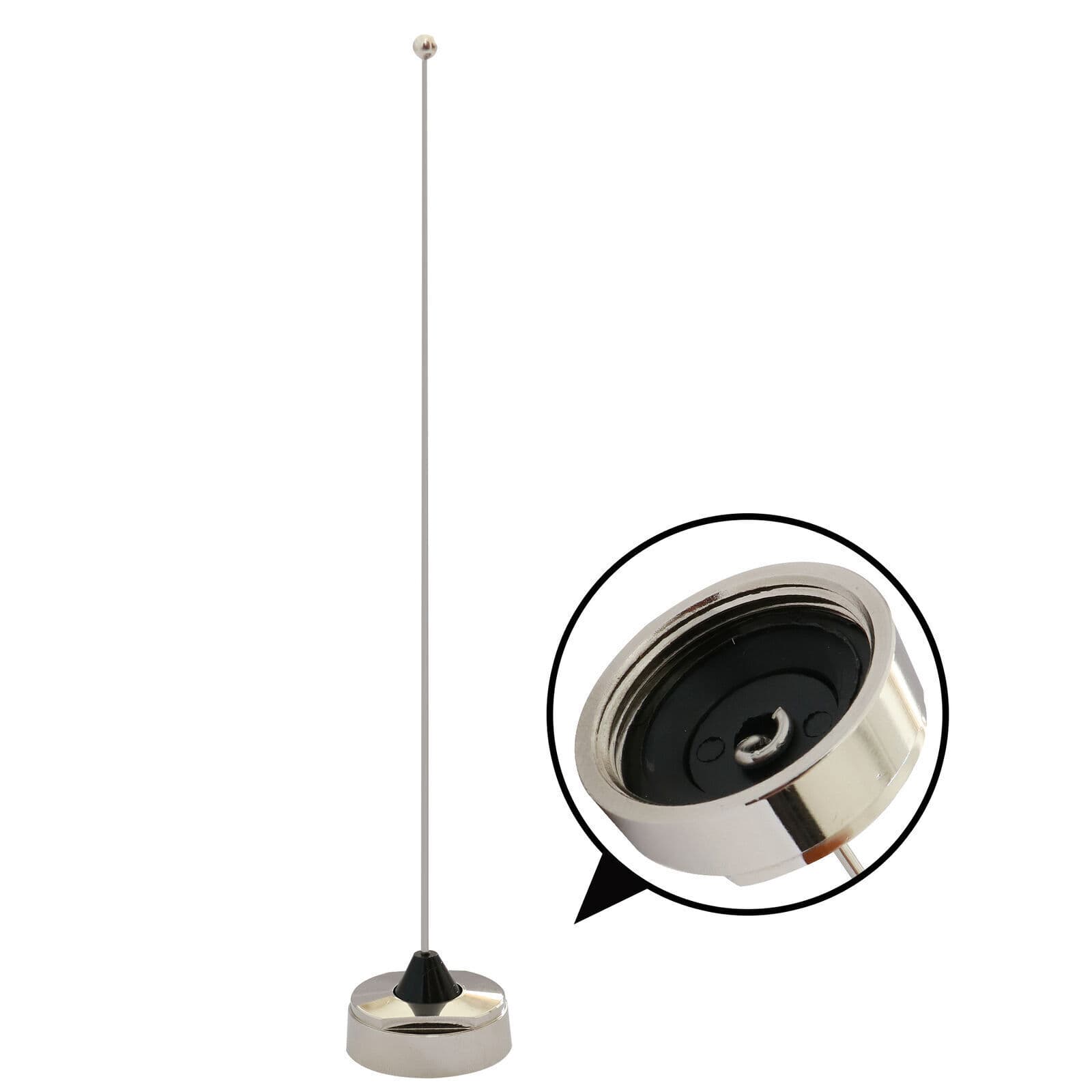 VHF 155-174 Antenna Magnetic Mount Antenna Set With RG-58 Cable For Mobile Radio 2