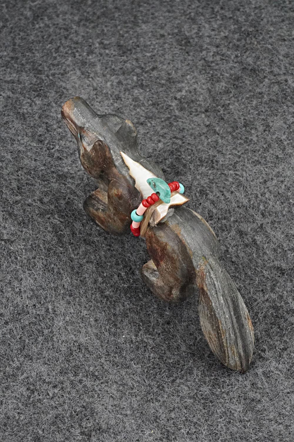 Wolf Zuni Fetish Carving - Douglas Martza 6