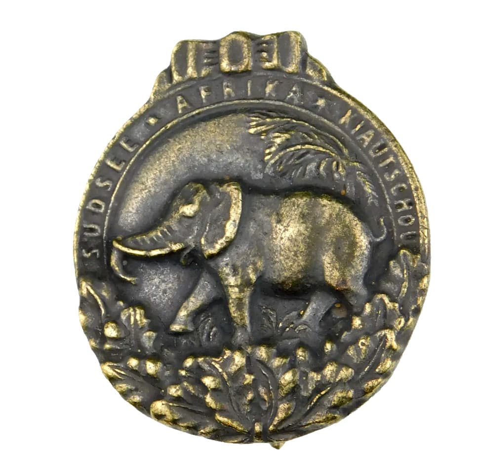 4186 WW1 IMPERIAL GERMAN 'ELEPHANTS ORDER' COLONIAL WAR BADGE