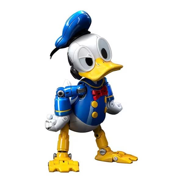 BLITZWAY CARBOTIX Donald Duck Disney Movable Figure Painted Robot H18cm 6