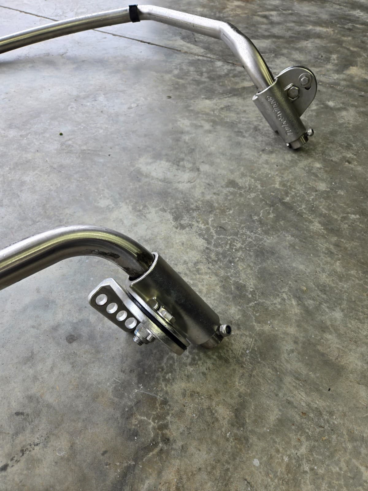 Turbo Swing boat tube tow bar 3