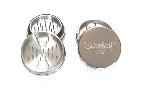 Sweetleaf 2-part manual herb grinder small 2" pocket size 3