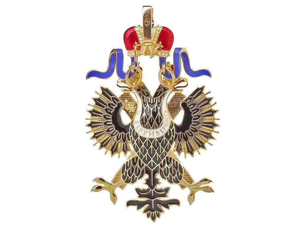 Special Set of White Eagle with swords and Sash and St Andrew without swords 2