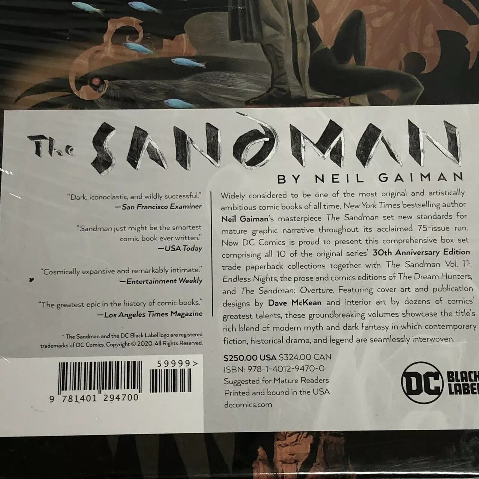 Sandman Expanded Edition New Unopened DC Black Label TPB Box Set 14 Volumes 6