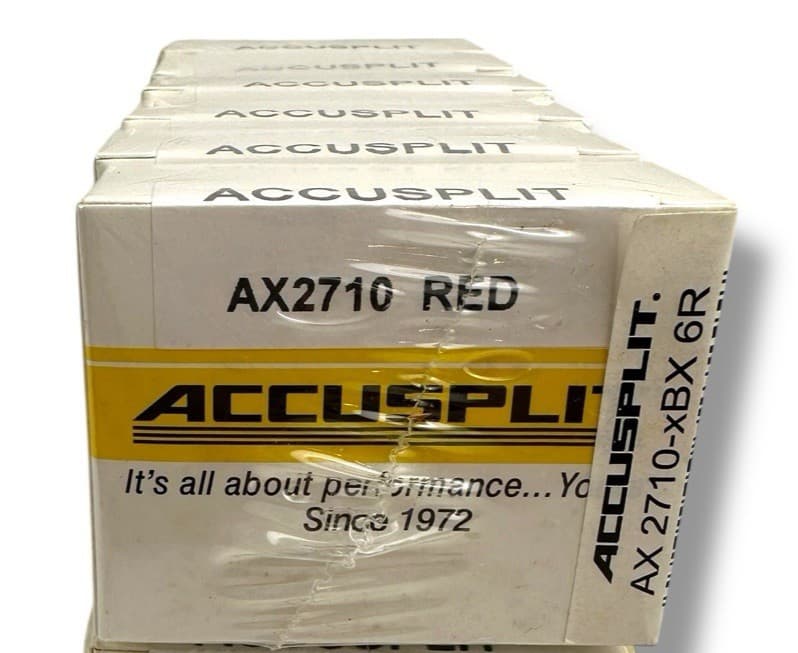 ACCUSPLIT Accelerometer Pedometer No. AX2710 Multi-Color Set of 6 New 3