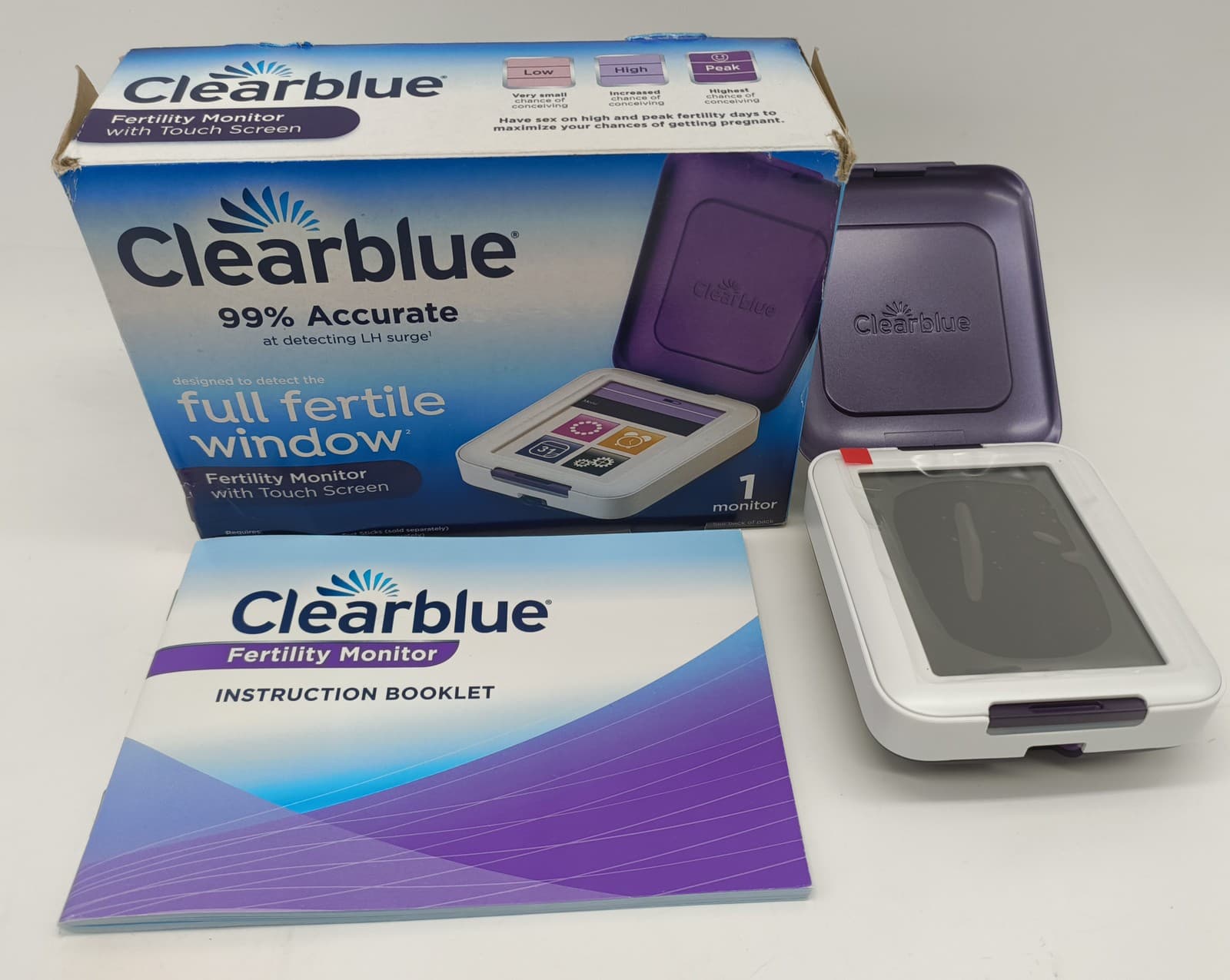 Clearblue Fertility Monitor Fertile Window Touch Screen