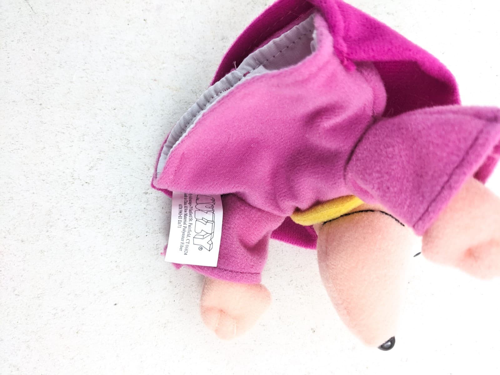 Rare BBC Muzzy Finger Puppet QUEEN EZRA Early Advantage VTG 3