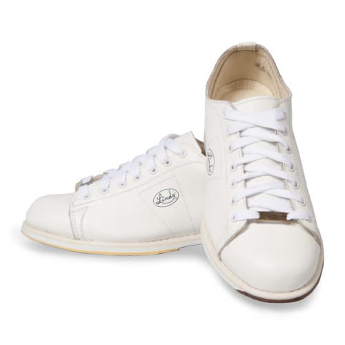 Linds Classic White Right Handed Mens Bowling Shoes