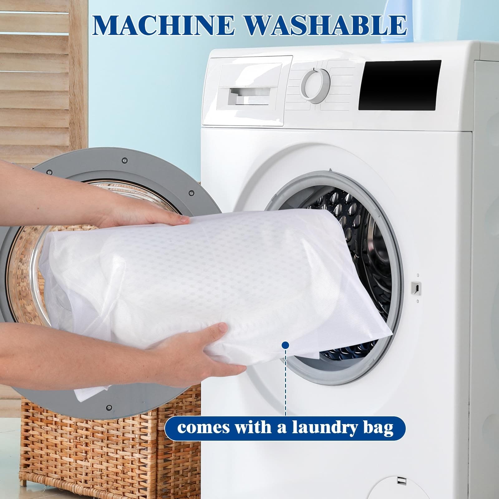 Bath Pillows for Tub Afitton Luxury Bath Pillow Bathtub Pillow Headrest Neck ... 6