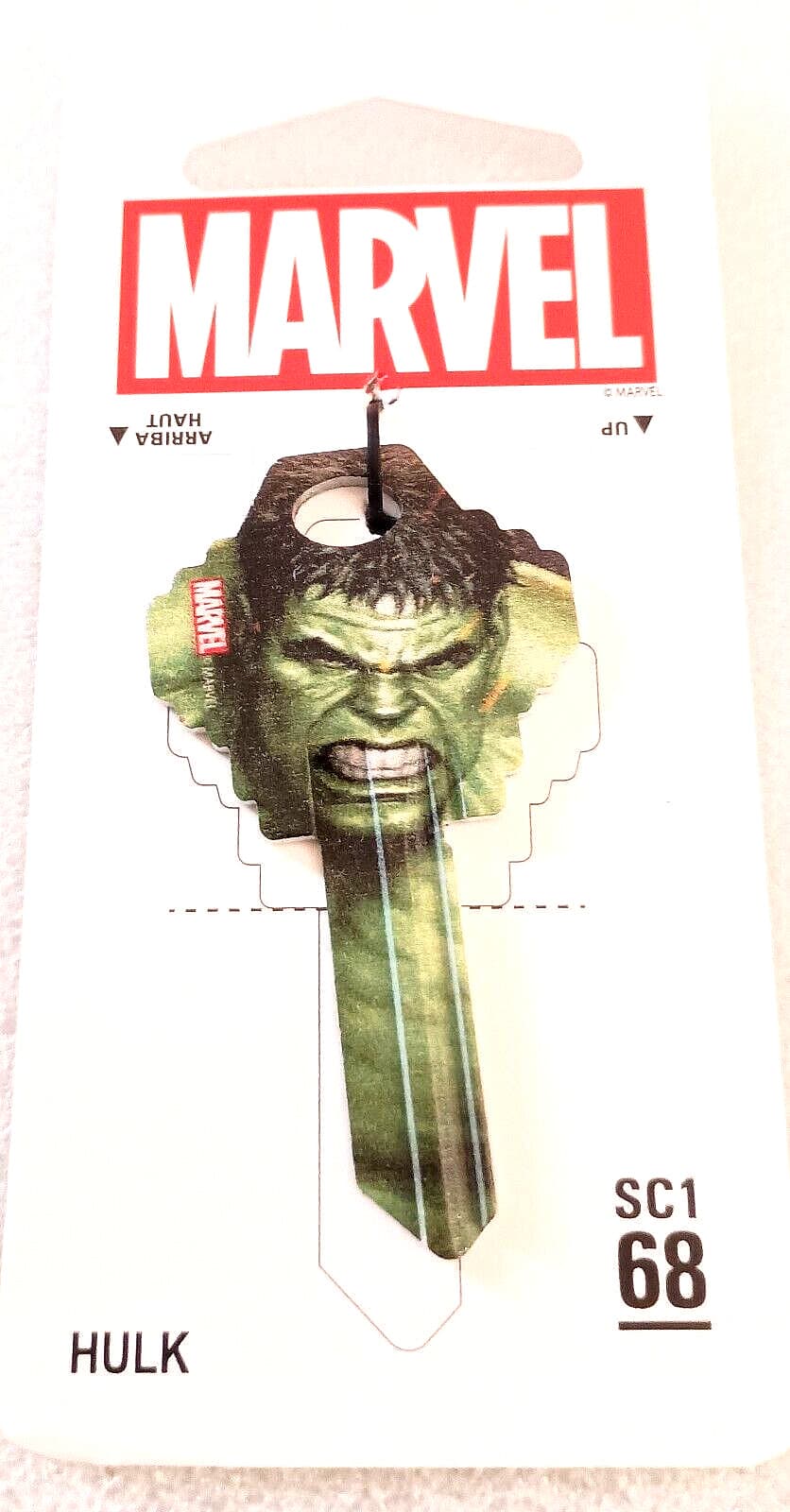 Marvel Avengers The Hulk Door Lock SC1 68 Key Blank New 2