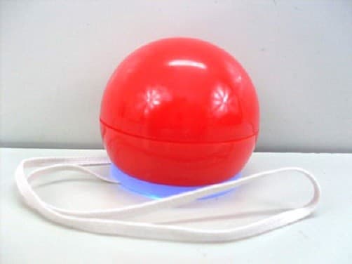 Light Up Rudolph Led Flashing Red Blinking Clown Reindeer Nose Costume Accessory 3