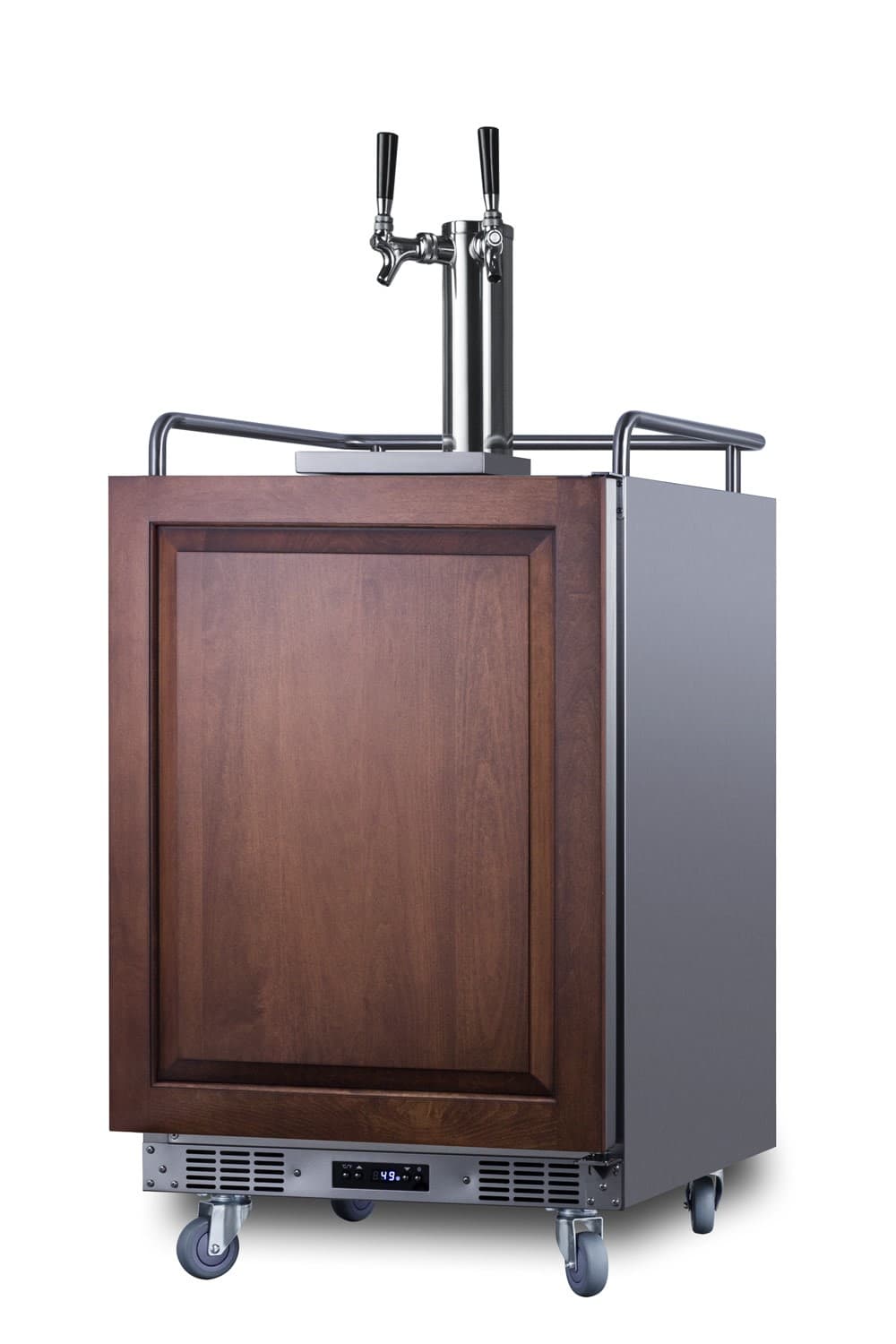 Summit SBC682WKDTWIN 24"W 5.6 Cu. Ft. Built-In / - Stainless Steel 2