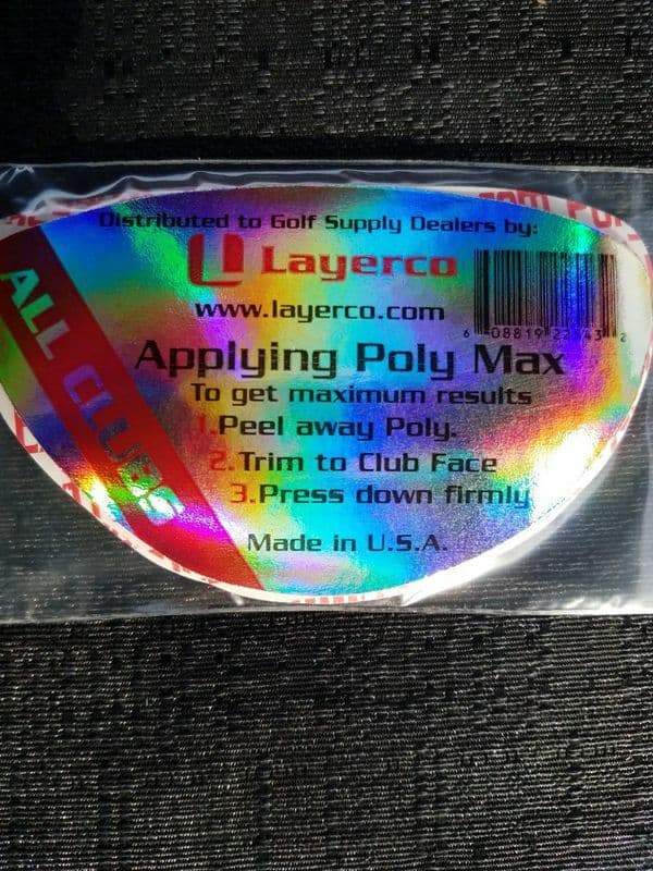 POLY MAX EXTREMES #1 Illegal golf product USED BY THE PROS, during practice. 4