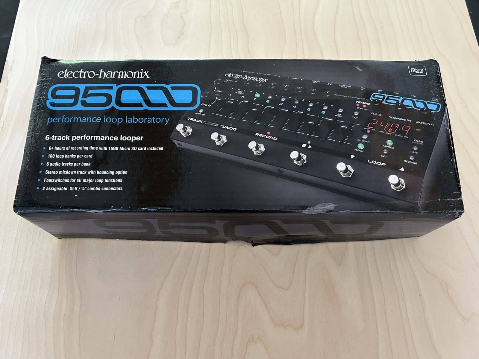 Electro-Harmonix EHX 95000 Performance Loop Laboratory Looper Pedal 5