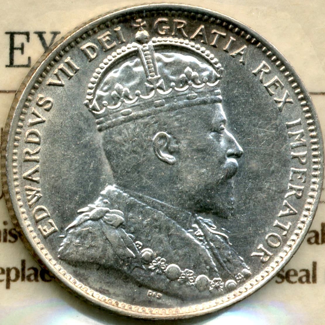 1904H Newfoundland 20 Cents - Extremely Fine, ICCS EF40 5