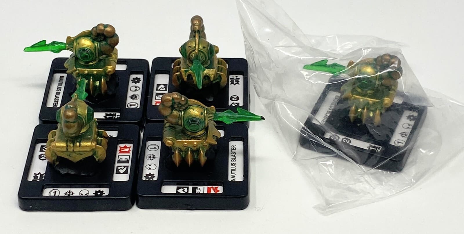 Monsterpocalypse Lot: Tritons - KRAKENOCTUS ANGLAX ULTRA VARIANTS PSI-EEL CRAB 6