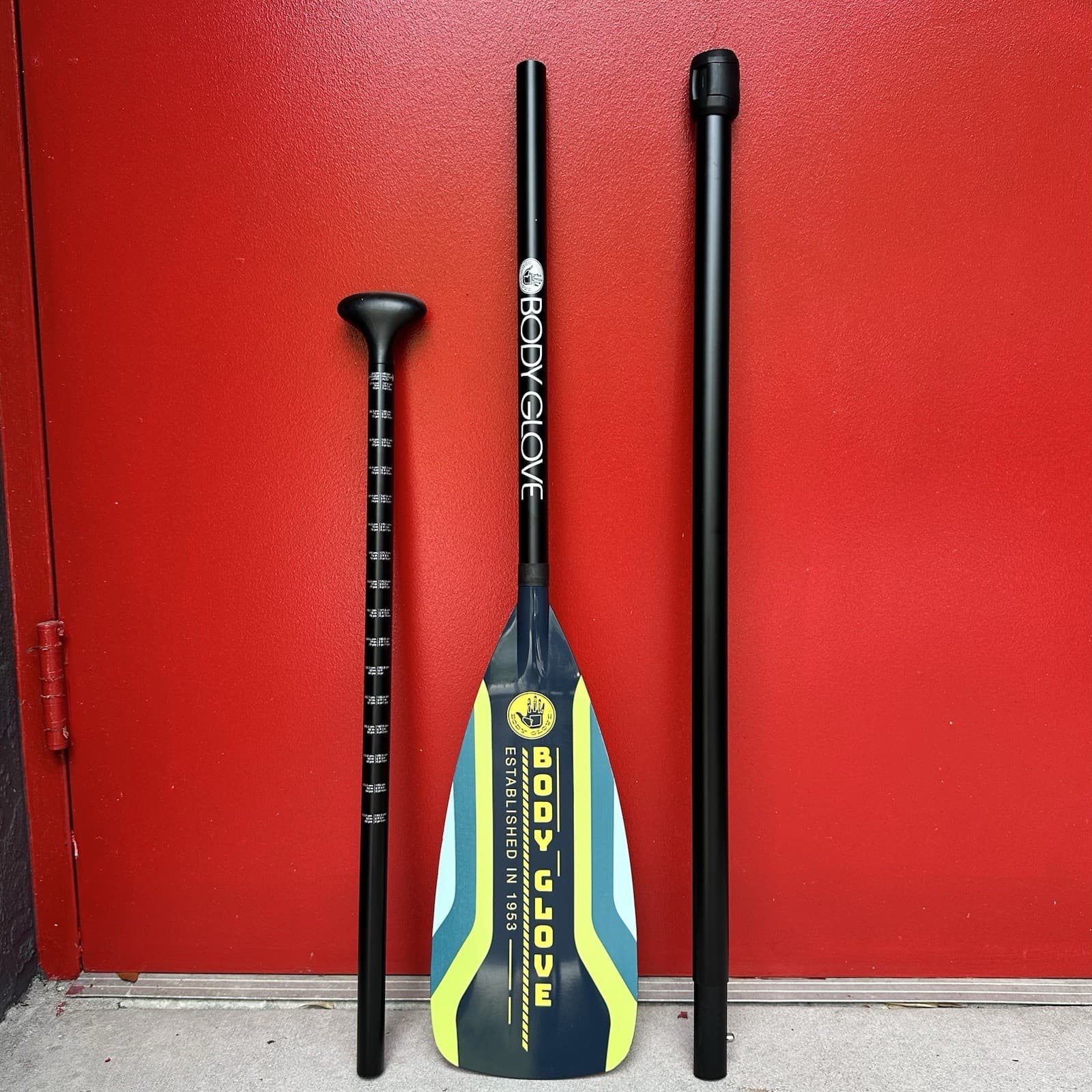 3-Piece Adjustable SUP Paddle –Lightweight, Floating Aluminum Shaft (Body Glove) 3
