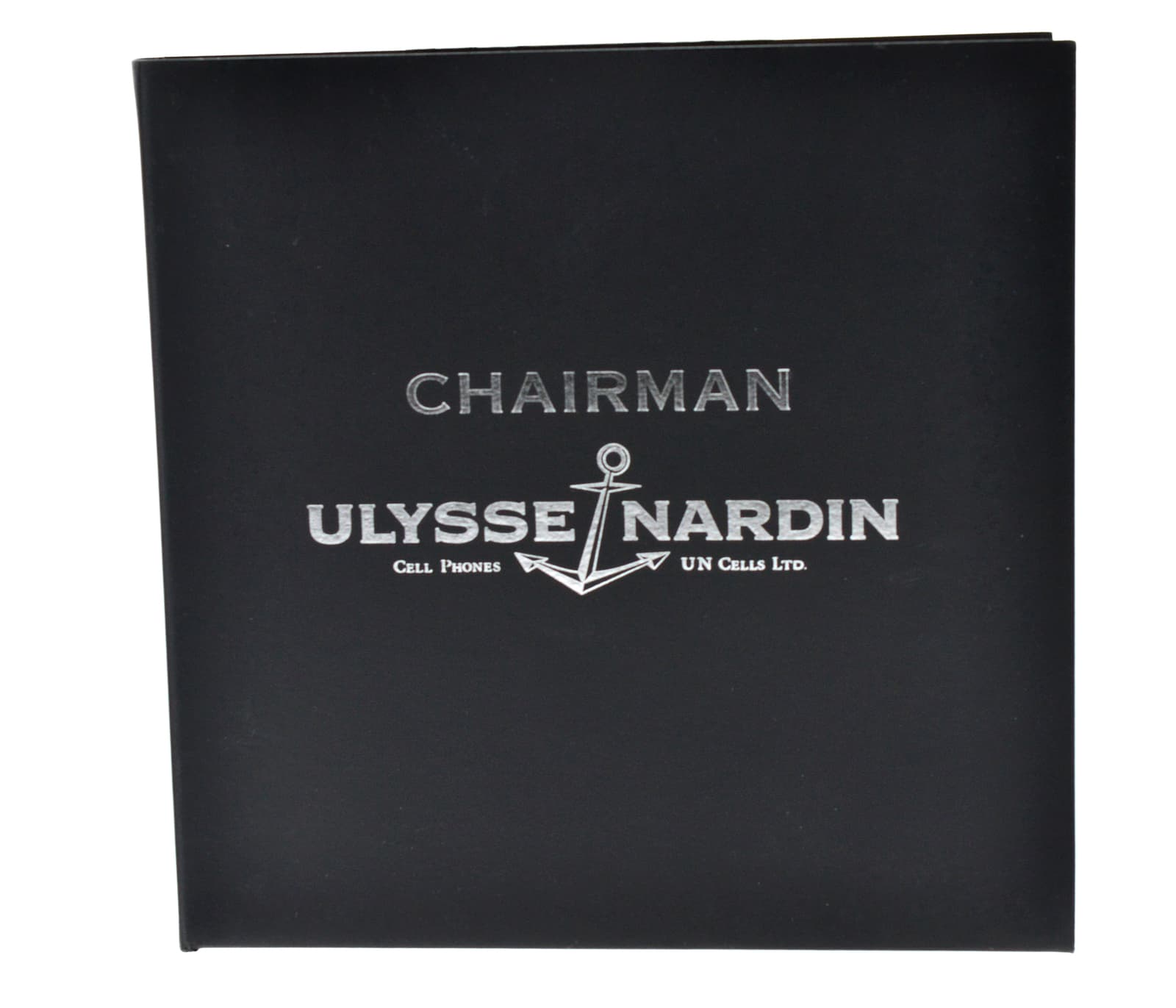 Authentic Ulysse Nardin Chairman UNC 1001.01 Phone Instructions Booklet 2