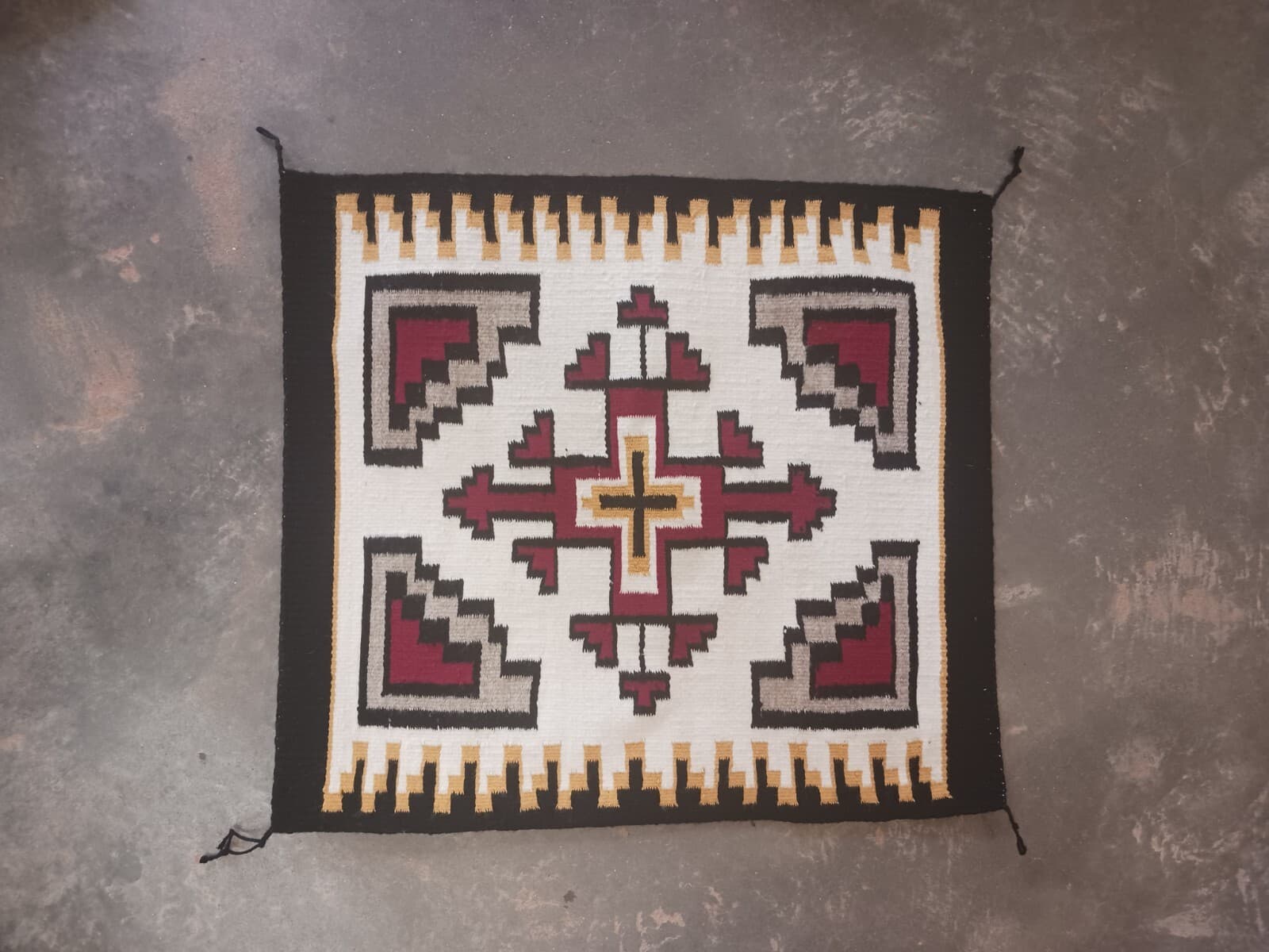 Navajo regional rug woven by Hester Watson very pleasing 4