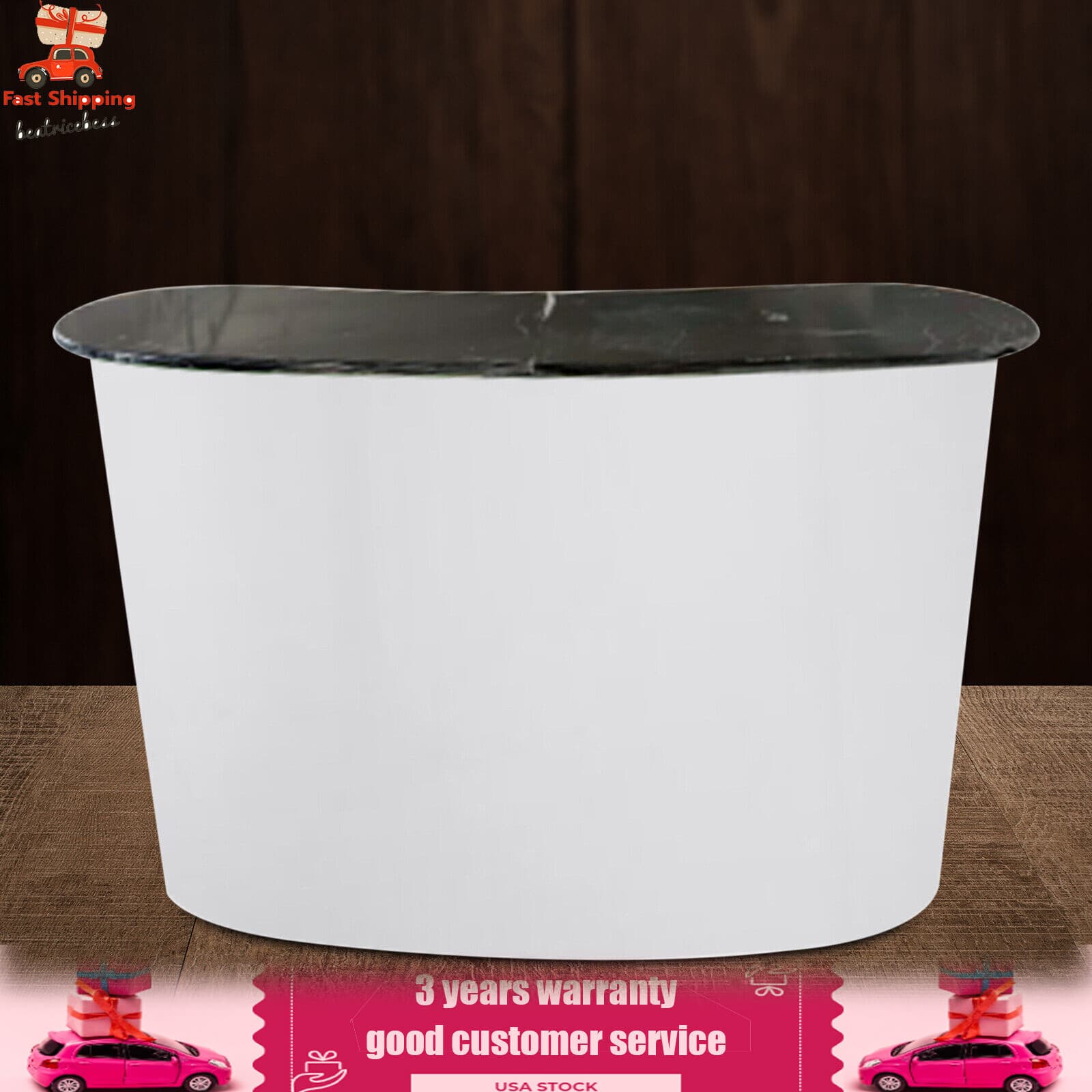 Pull-Net Promotion Table Trade Show/Salon Reception Desk Load Bearing 154.32LB 5