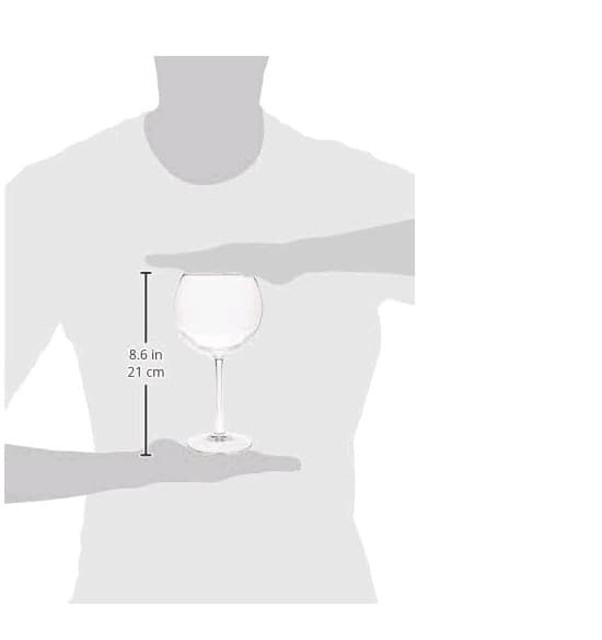 Red Wine Balloon Wine Glasses 20 Ounce Set of 4 3