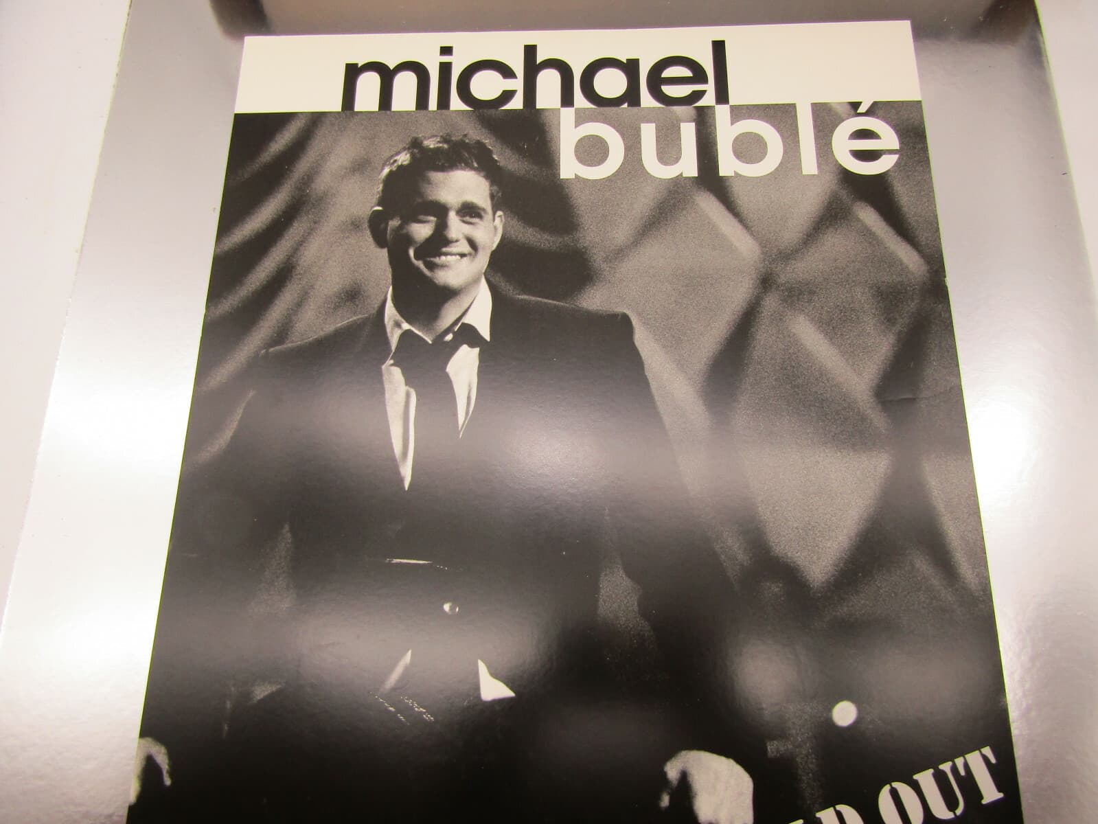 Michael Buble Live in Concert Poster sold out  13 x 19 free ship USA 4