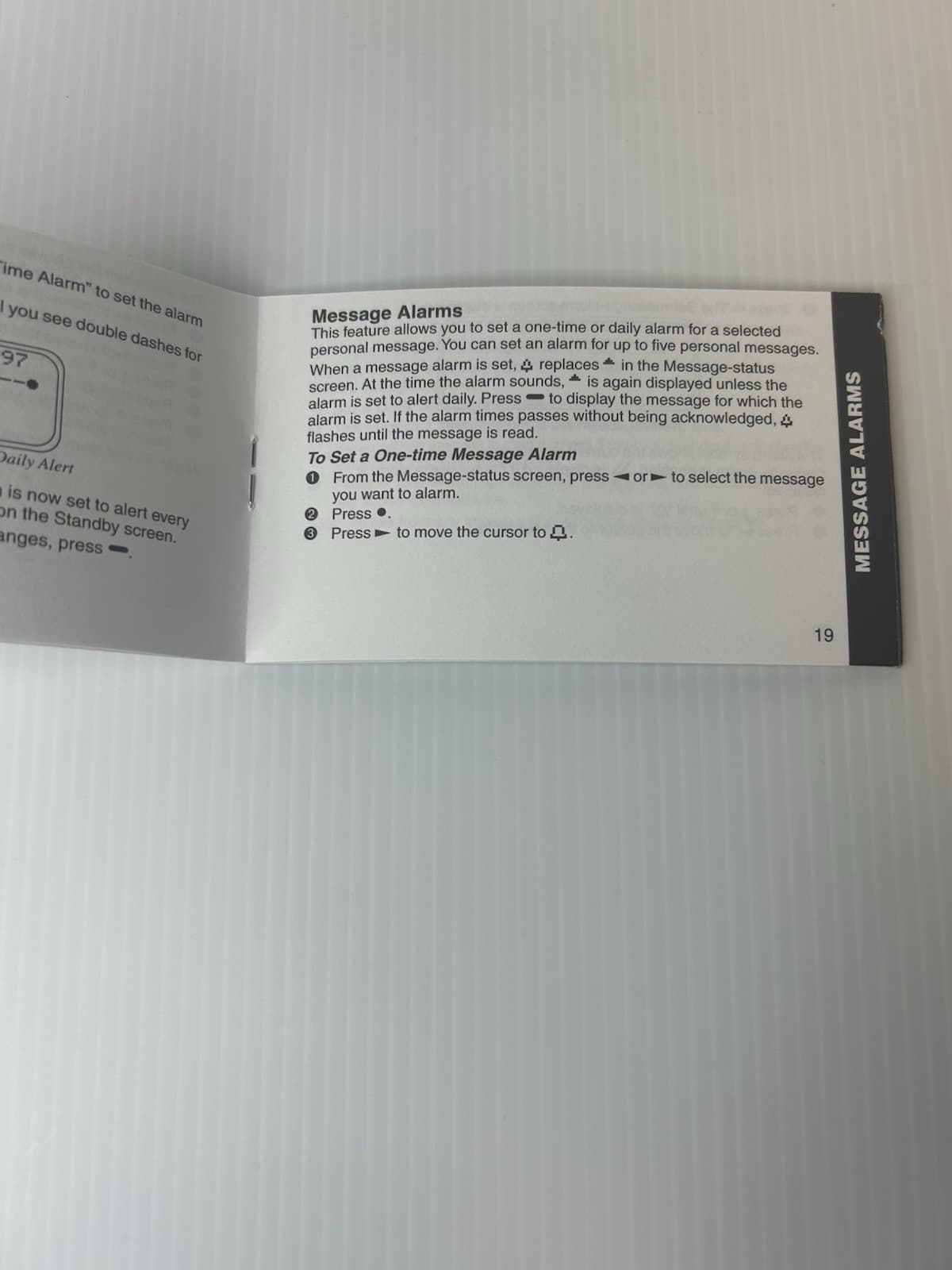 Motorola Advisor Elite Pager User Guide 3