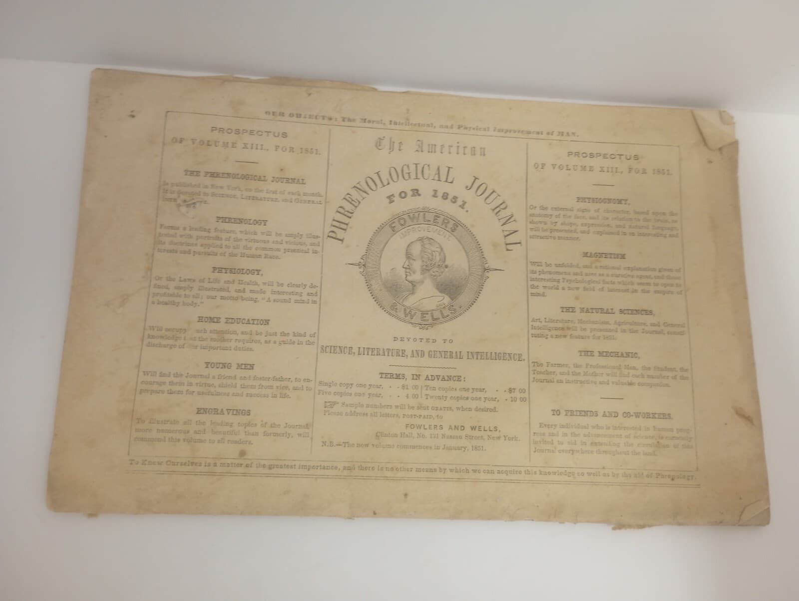 Antique Periodical American Phrenological Journal December 1850 Vol. 12 No. 12 5