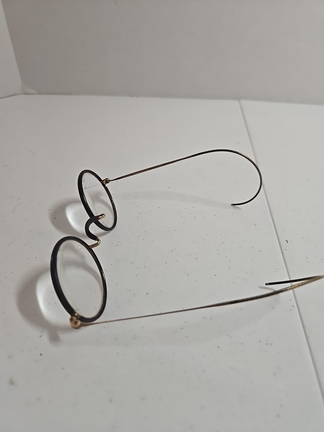 Antique Windsor Glasses Round Frames And Wire Rims 3