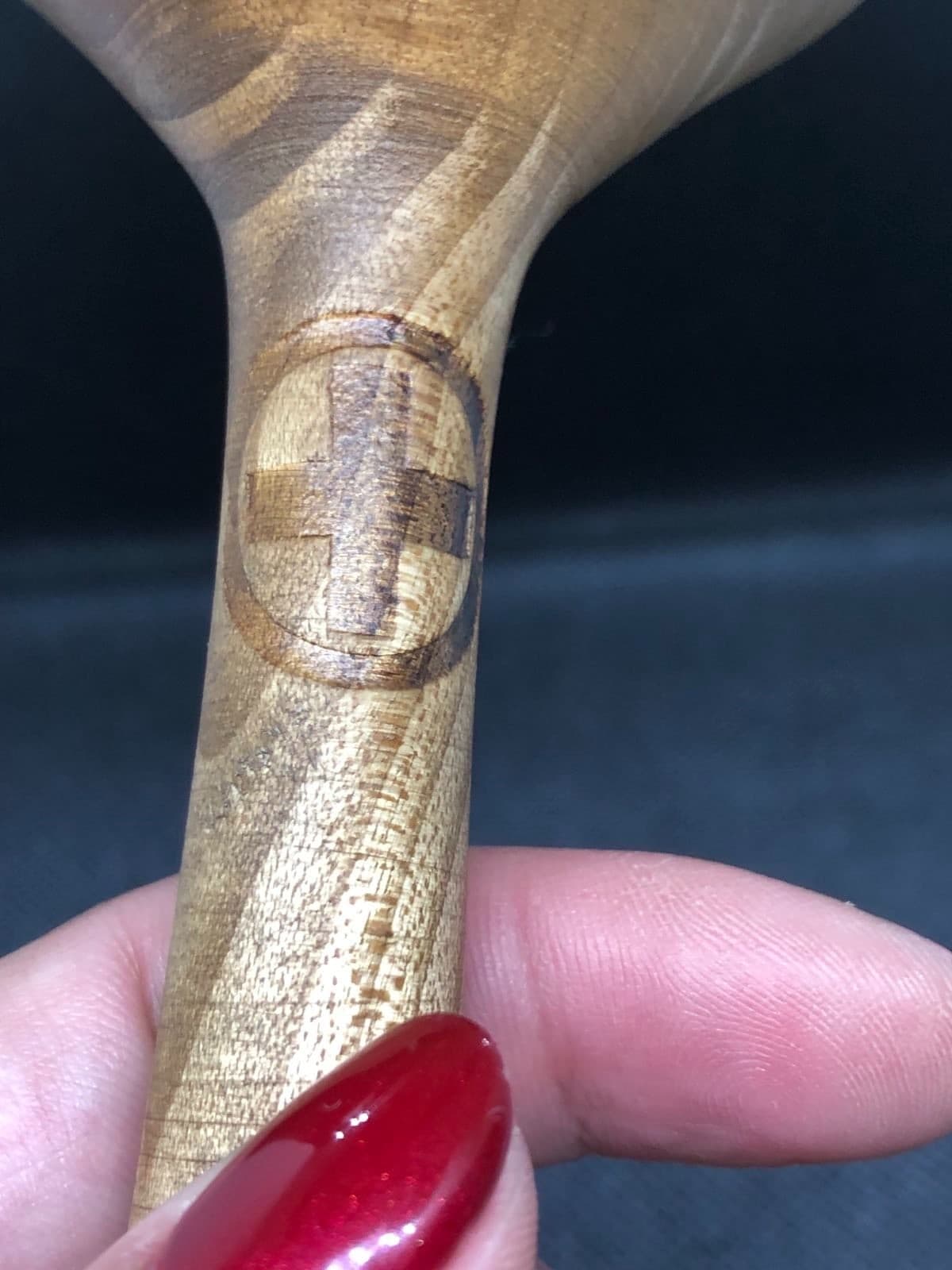 ANTIQUE WOODEN STETHOSCOPE MEDICAL DOCTOR TOOL MONAURAL EAR TRUMPET WOODEN RARE 3