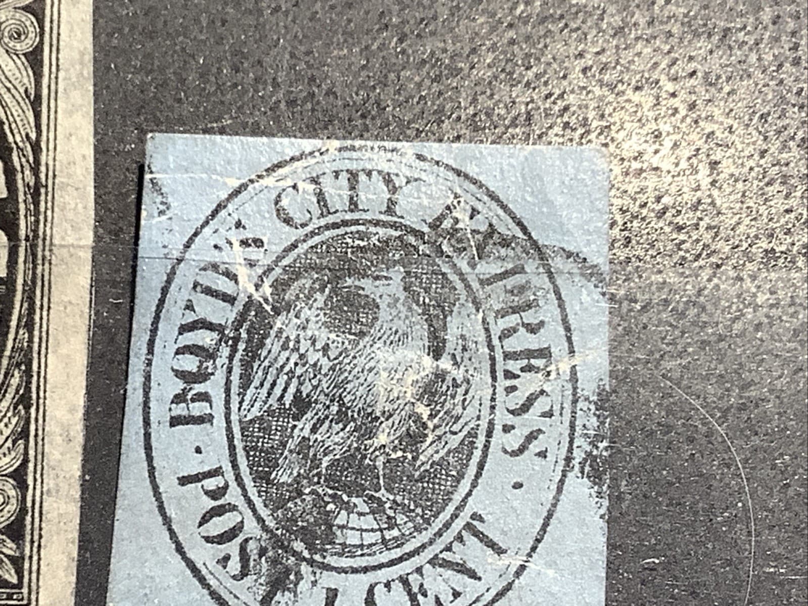 8 Genuine  US LOCAL  POST, 1844-60. Pre-Civil War . Used And Unused 5