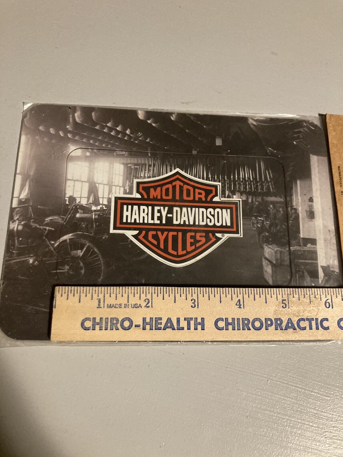 Harley Davidson Refrigerator Magnet Frame Factory Tour, 5x3” 6