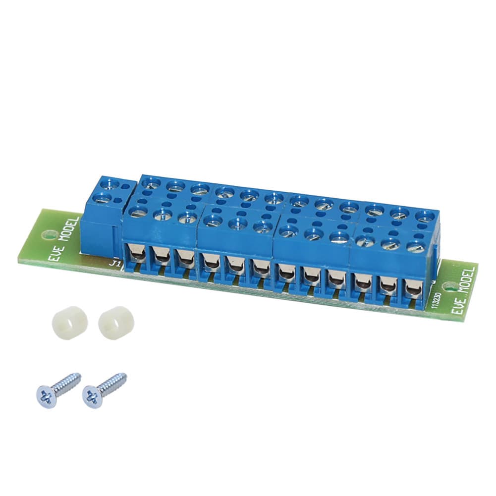 1 Set Power Distribution Board 2 Inputs 24 Outputs for DC AC Voltage PCB002