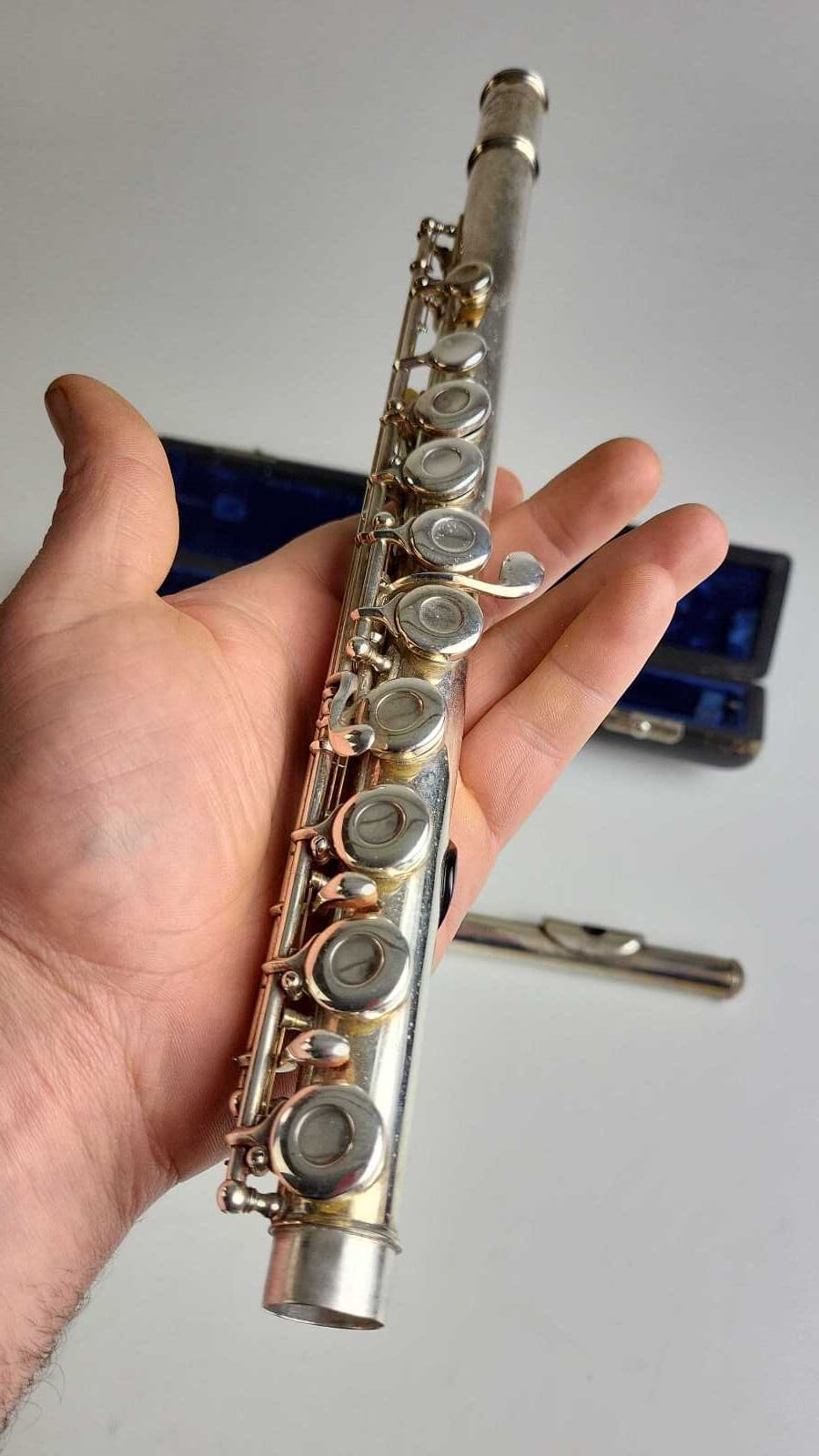 The Haynes Flute by Wms Haynes with Case 1947 Regular Model Solid Silver 2