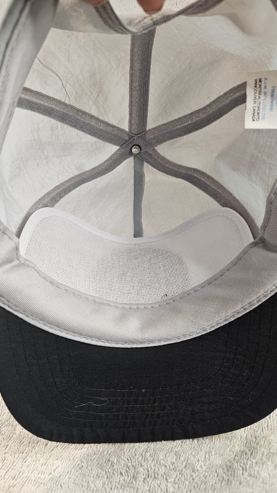 Algoma Central Railway Snapback Trucker Hat Rope Canada Train Route Bear SEE PIC 6