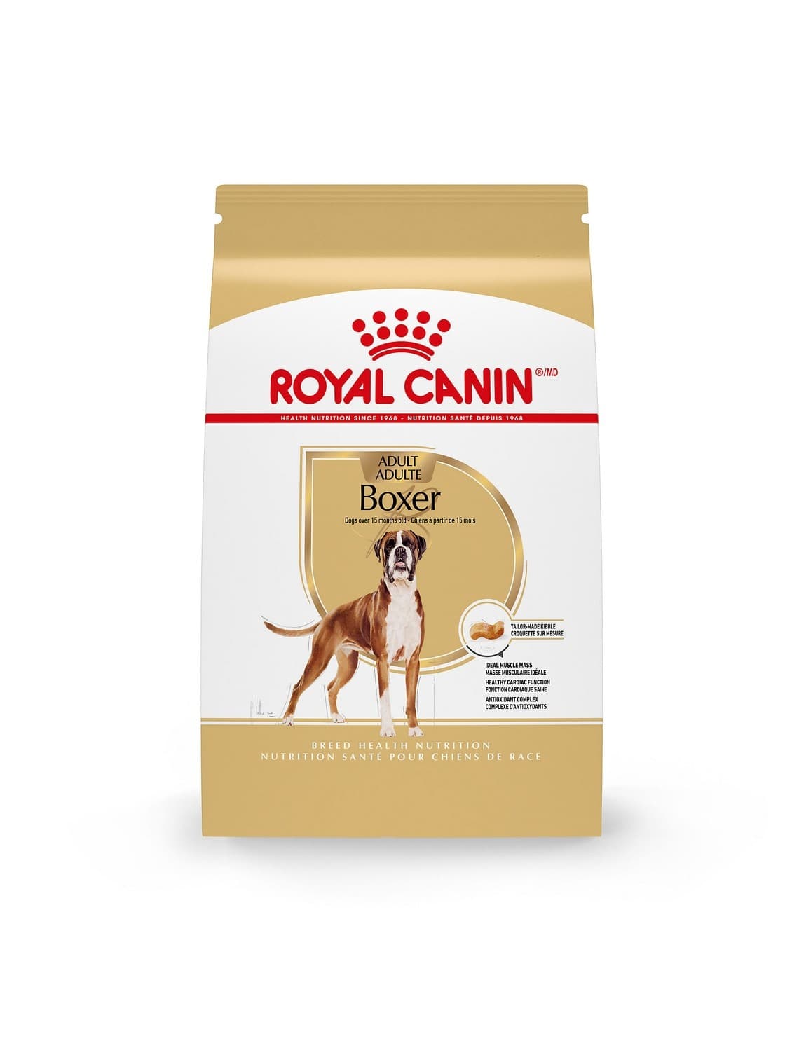 Royal Canin Breed Health Nutrition Boxer Adult Dry Dog Food, 30 lb Bag
