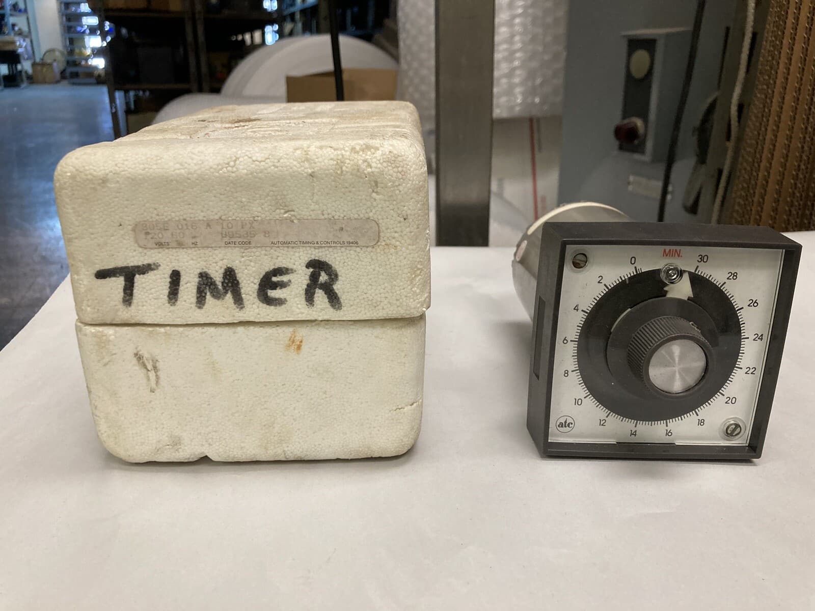 Marsh ATC,305E 016 A 10 PX,Electromechanical Timer 120V 60HZ