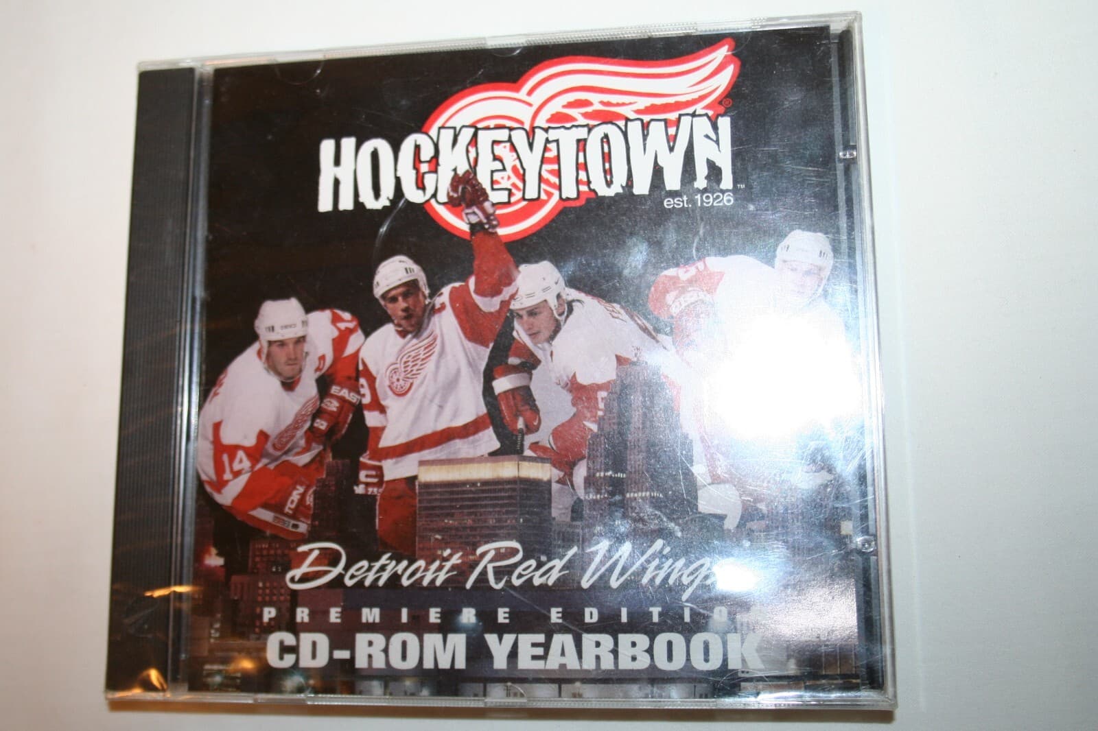 2 NEW Detroit Red Wings CD-ROM Yearbooks 1996-97 & 1997-98 Stanley Cup-B3/LP 3