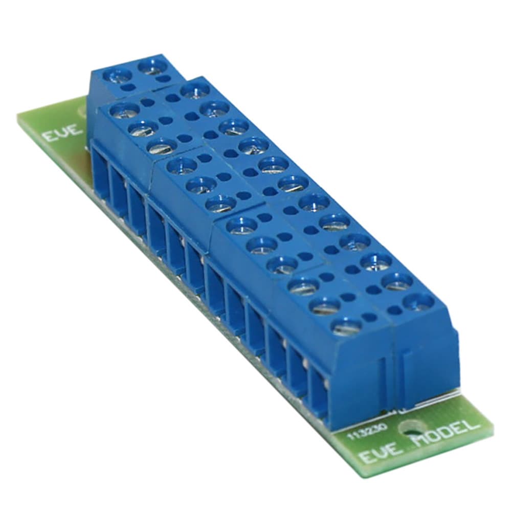 1 Set Power Distribution Board 2 Inputs 24 Outputs for DC AC Voltage PCB002 2