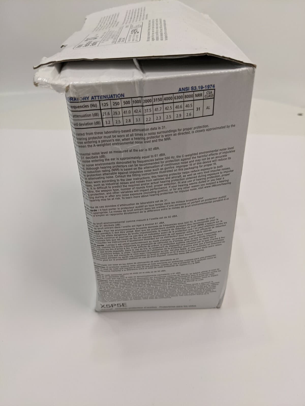 3M PELTOR Hard Hat Attached Electrically Insulated Earmuffs X5P5E 5