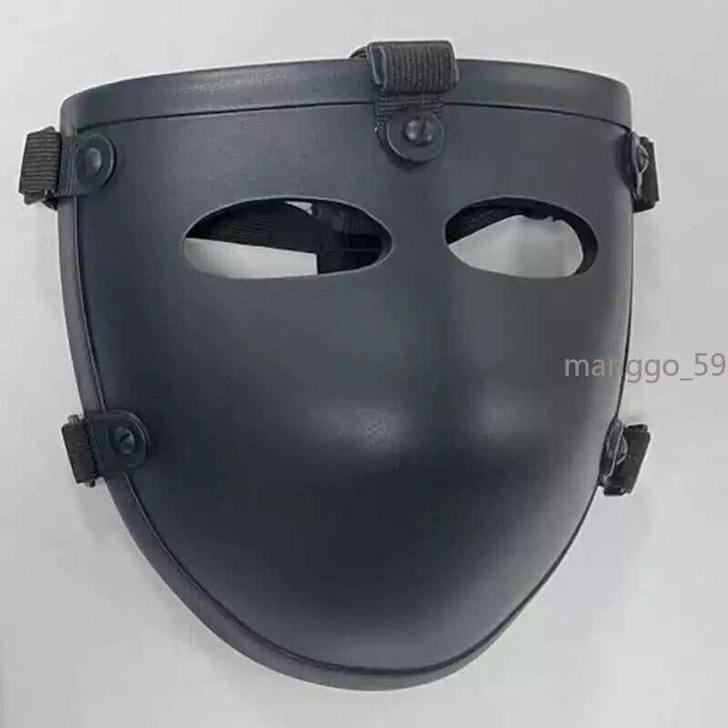 Ballistic IIIA Bullet Proof Helmet UHMW-PE Bulletproof Face Guard Shield Mask 5