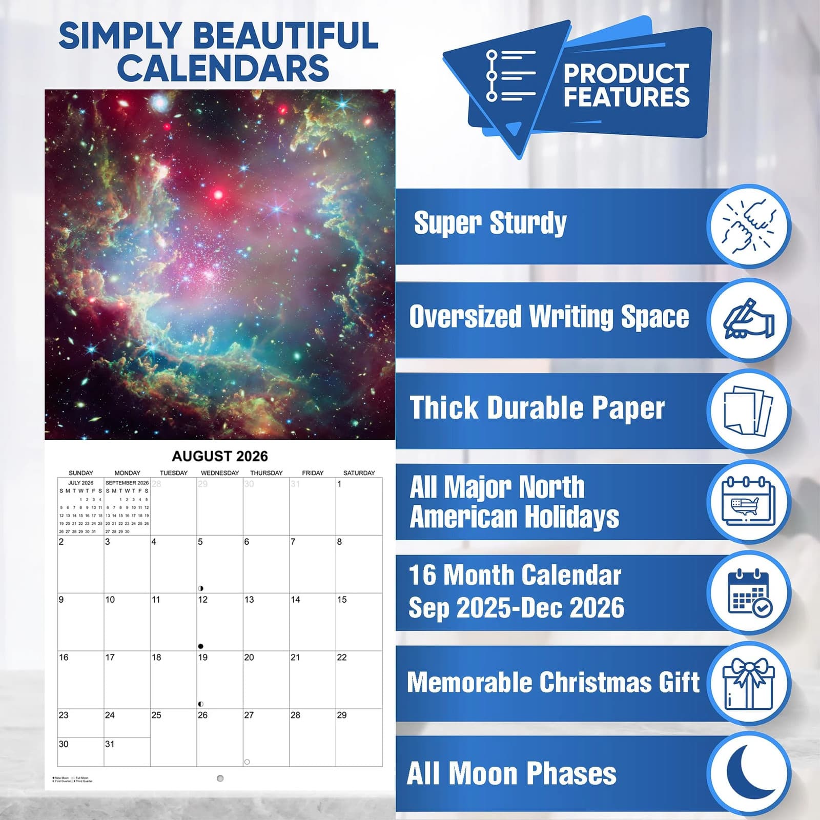 2026 The Cosmos: Images from the James Webb Space Telescope Monthly Wall 6