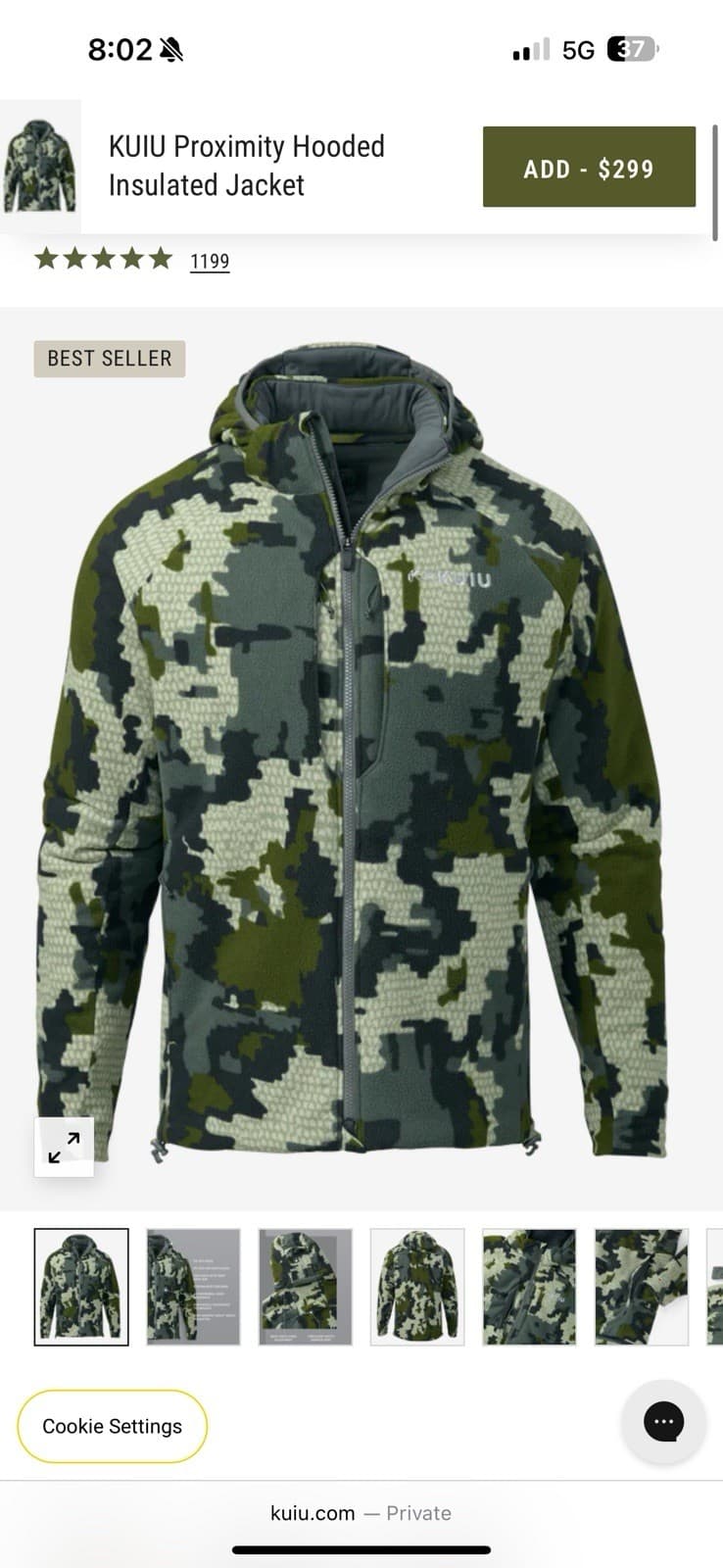 Kuiu Proximity Pants(42 Reg) And Jacket (2xl)